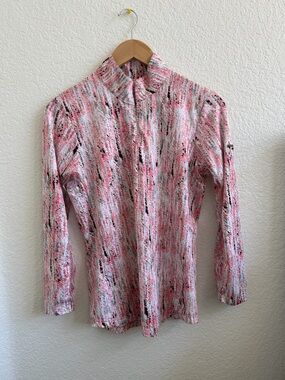 EP New York Golf Long Sleeve Top M Pink